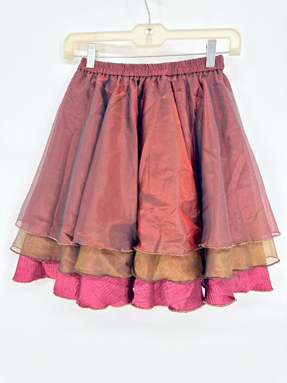 NWT VTG Y2K Fairycore WhimsiGoth Avant Garde Rare Jeanne Marc Flutter Skirt P2 - Picture 2 of 8